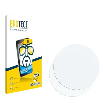 Abbildung von BROTECT (2 Stück Schutzfolie für Mobvoi Ticwatch C2 / E2 Displayschutz Folie Ultra Klar
