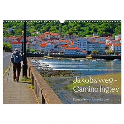 Abbildung von Jakobsweg Camino Ingles (Wandkalender 2025 DIN A3 quer), CALVENDO Monatskalender