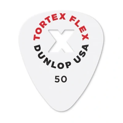 Abbildung von Jim Dunlop Tortex® Flex™ X Plektrum, 0,50 mm, 72 Stück