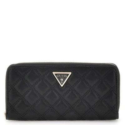 Abbildung von Guess Giully Large ZIP Around Geldbörse, Damen, Größe: One Size, Black