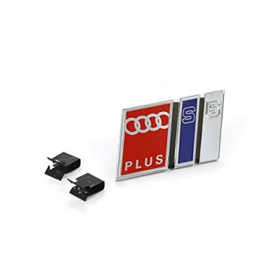 Abbildung von Schriftzug S6 Plus quattro Kühlergrill Tuning Emblem