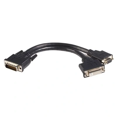 Abbildung von StarTech.com 20cm LFH 59 Stecker auf DVI I VGA DMS Buchse Kabel zu Adapter / Y