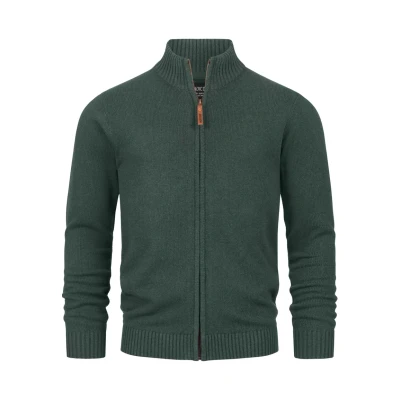 Abbildung von Indicode Jeans Inlut Strickjacke, Herren, Größe: Small, Army