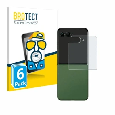 Abbildung von BROTECT Entspiegelungs Schutzfolie für Motorola Razr 50 Ultra (Hinteres Display) (6 Stück) Matte Displayschutz Folie, Anti Reflex, Fingerprint