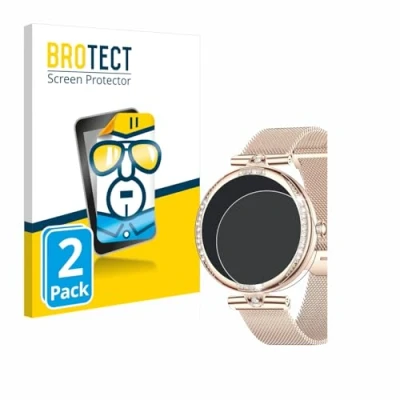 Abbildung von BROTECT (2 Stück Schutzfolie für Shepatio Smartwatch 1.19&quot; Displayschutz Folie Ultra Klar