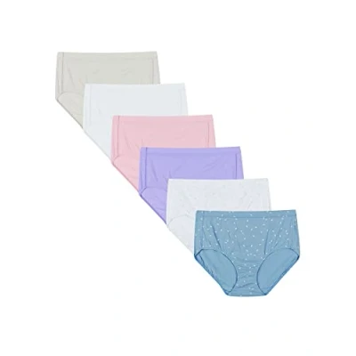 Abbildung von Hanes Damen Pure Comfort Slip, 6er Pack Slips, 7