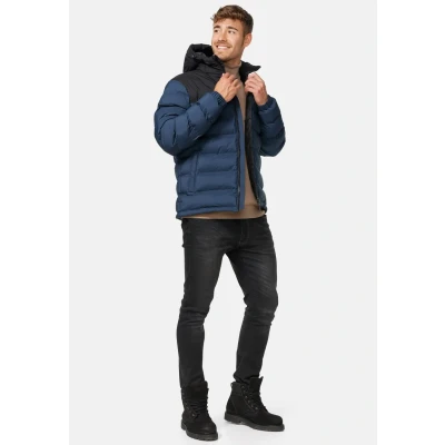 Abbildung von Indicode Jeans Stepp Eberhardy Winterjacke, Herren, Größe: XL, Navy