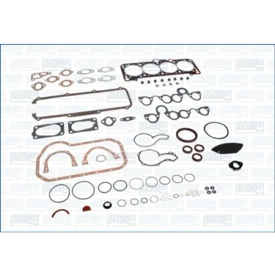 Abbildung von AJUSA FIBERMAX 50026100 Dichtungsvollsatz, Motor mit Zylinderkopfdichtung, Ventilschaftabdichtung VOLKSWAGEN: Santana Limousine, GOLF 1 Cabriolet