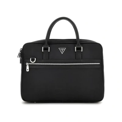 Abbildung von Guess Lugano Briefcase Aktentasche, Herren, Größe: One Size, Black