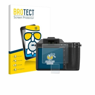 Abbildung von BROTECT Entspiegelungs Schutzglas für Fujifilm X H2 Schutz Folie Panzerfolie Glas Matt [Extrem Kratzfest 9H, Anti Reflex, Fingerprint]