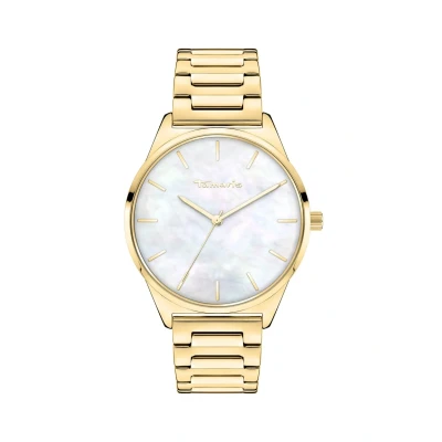 Abbildung von Tamaris Damen Analog Quarz Uhr mit Edelstahl Armband TT 0176 MQ