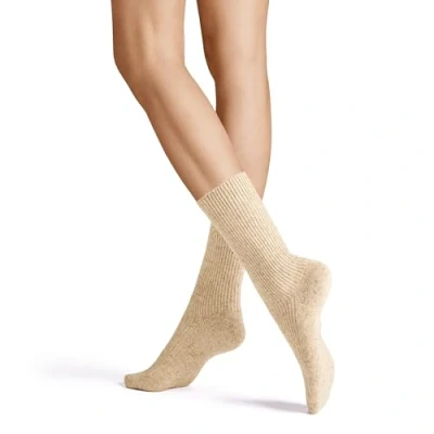 Abbildung von Hudson Damen Socken Winter Rib weich Biber mel. 0738 35 38