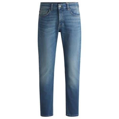 Abbildung von BOSS Delaware Jeans Slim Fit, Herren, Größe: 35x32, Blue fourteen
