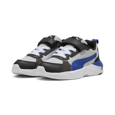 Abbildung von Puma X Ray 3 Sneakers Kinder Schuhe Glacial Gray/Vivid Blue/Black Größe: 35
