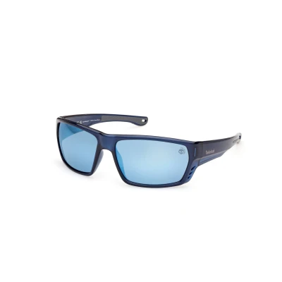 Abbildung von Timberland Iniettato Sonnenbrille, Herren, Größe: One Size, Blu grigio fumo