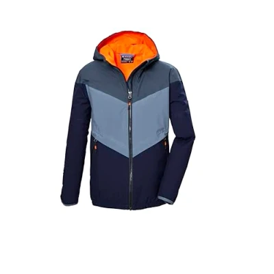 Abbildung von killtec Jungen Funktionsjacke/Regenjacke mit Kapuze KOS 93 BYS JCKT, dunkelnavy, 176, 42962 000