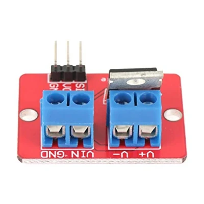 Abbildung von Taidda MOSFET Treiber, PWM Treibermodul 5 Stk. 3 3V / 5V 0 24V IRF520 Treibermodule Ausgang Treiberplatinen