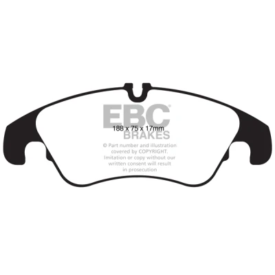 Abbildung von Bremsbelagsatz, Scheibenbremse EBC Brakes DP42022R