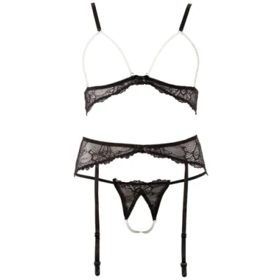 Abbildung von 3 teiliges Straps Set, ouvert, mit Schmuckperlen 
