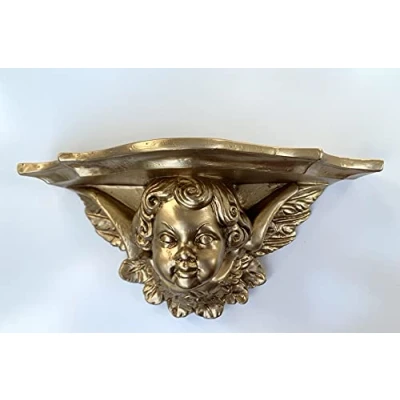 Abbildung von artissimo Barock Konsole Wandkonsole Gold 29x13cm Spiegelkonsolen Wandregal Hängekonsole ANTIK