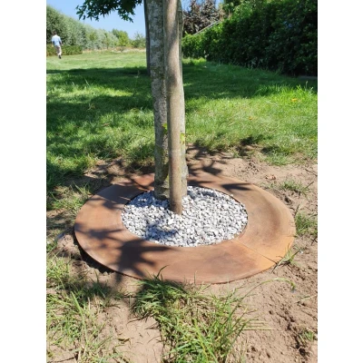 Abbildung von Baumring Cortenstahl 75 cm Pro Stück