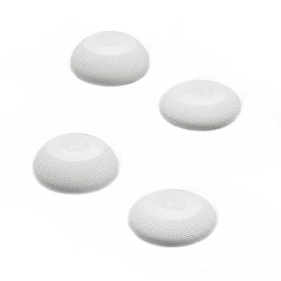 Abbildung von Skull &amp; Co. Convex Thumb Grip Caps Joystick Cap Analog Stick Thumbstick Cover for Nintendo Switch Pro Controller PS5 / PS4 Slim/Pro White, 2 Pairs (4pcs)