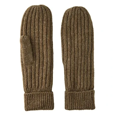 Abbildung von PIECES Damen Pcjeslin Wool Mittens Noos Bc, Fossil, Einheitsgröße