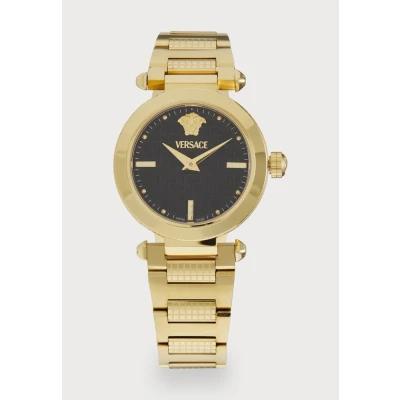 Abbildung von Versace Greek Uhr goldcoloured, Damen, Größe: One Size, Gold coloured