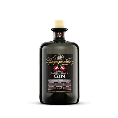 Abbildung von Tranquebar Royal Danish Navy Gin Premium Small Batch Aromen von Wacholderbeeren und Zitrusfrüchten 700ml 52% vol.