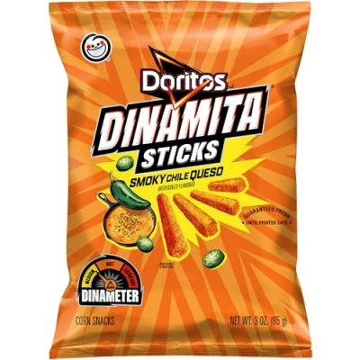 Abbildung von Doritos Dinamita Sticks Smoky Chile Queso, 266 ml