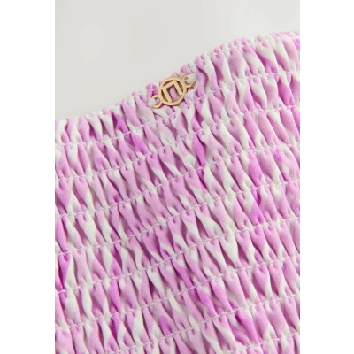 Abbildung von Next Bikinihose, Damen, Größe: 34, Lilac purple zigzag print