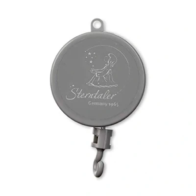 Abbildung von Sterntaler® Spieluhr Spielwerk für Mobile, grau, (1 tlg), Spieluhrwerk Musikglocke mit Musik