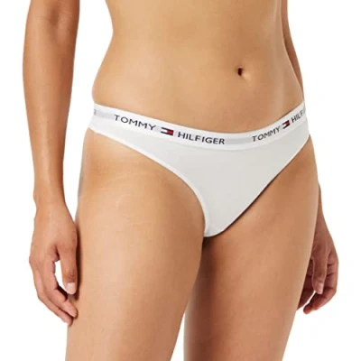 Abbildung von Tommy Hilfiger Damen Thong String, White (White 100), S