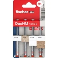 Abbildung von Fischer Dübel Set DuoHM 4x55 S PH TX Hohlraumdübel 55 mm 572914 4 St.