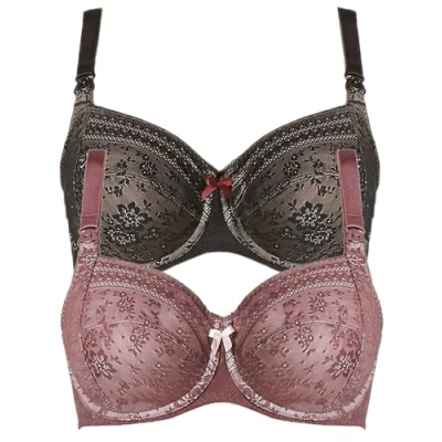 Abbildung von Anita Maternity Set: Still BH mit Bügel Fleur (Spar Set, 2 tlg) Stillfunktion