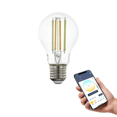 Abbildung von Eglo 12235 Connect Z LED Leuchtmittel E27 6W Glas klar L:10.5cm Ø:6cm dimmbar 2200 6500K warmweiß bis tageslichtweiß