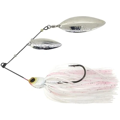 Abbildung von Berkley DEX Spinner Bait Pike Hecht, Perch Barsch Angelköder, 21g, Pearl White