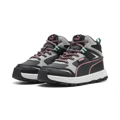 Abbildung von Evolve Trail Sneakers Kinder PUMA Dusky Gray Pinkscape Black Pink