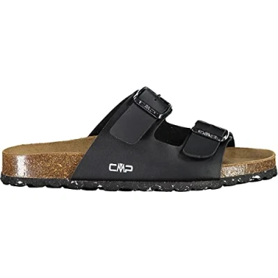 Abbildung von CMP Damen Eco Thalitha Slipper Schiebe Sandalen, Schwarz, 42 EU