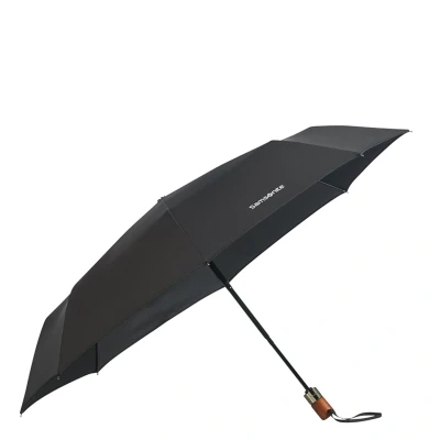Abbildung von Samsonite Wood Classic S 3 Sect. Auto O/C Short Black Regenschirm