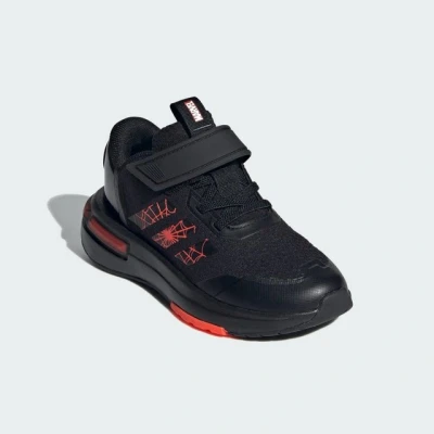 Abbildung von adidas Performance Marvel Spidey Racer Unisex Walkingschuh für Kinder, Größe: 34, core black solar red Schuhe