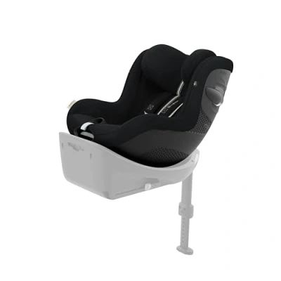 Abbildung von CYBEX Gold Kinder Autositz Sirona G i Size Plus, Ohne Base, Ab ca. 3 Monaten bis 4 Jahre, Max. 19 kg, 61 105 cm (Ab Geburt / 40 mit Neugeboreneneinlage), Moon Black