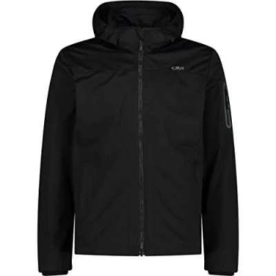 Abbildung von CMP MAN ZIP HOOD Jacket Softshelljacke, Herren, Größe: 58, Nero