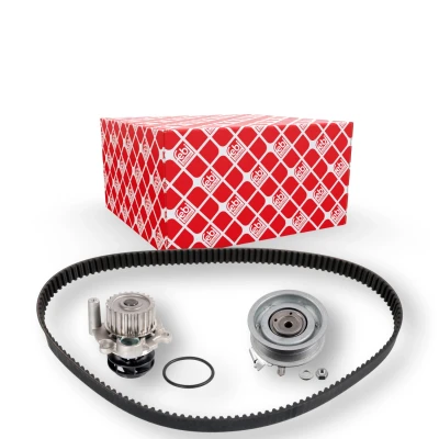 Abbildung von FEBI BILSTEIN 173228 Wasserpumpe + Zahnriemensatz mit 138 VOLKSWAGEN: Passat B5 GP Limousine, Bora Variant, Golf 4 Schrägheck