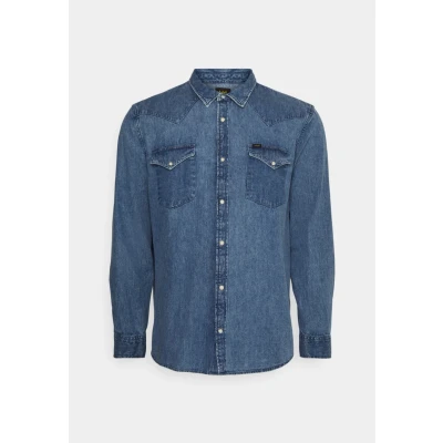 Abbildung von Lee Regular Western Hemd, Herren, Größe: XXL, Prep blue