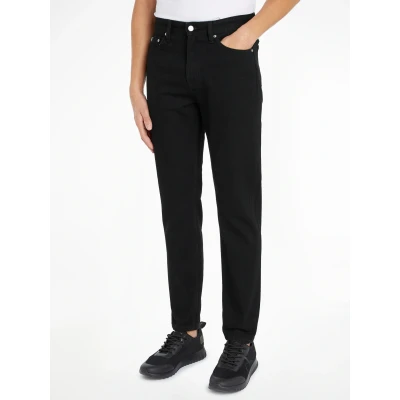 Abbildung von Calvin Klein Jeans Regular Tapered Fit, Herren, Größe: 33x32, Black