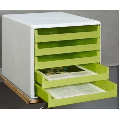 Abbildung von M&amp;M Schubladenbox 30050931 DIN A4 28,5 x 35,7 26,0 cm