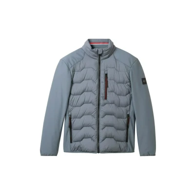 Abbildung von TOM Tailor Hybrid Winterjacke, Herren, Größe: Large, Stormy teal
