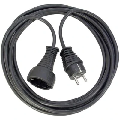 Abbildung von Brennenstuhl 1165010015 Strom Verlängerungskabel Schwarz 2.00 m H05V Verlängerungskabel, (2.00 cm)