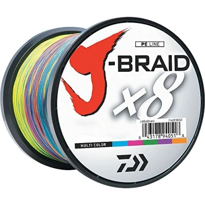 Abbildung von J BRAIDX8, 500YD Füllspule, Mehrfarbig, Mono Durchmesser. = 4,5 kg.